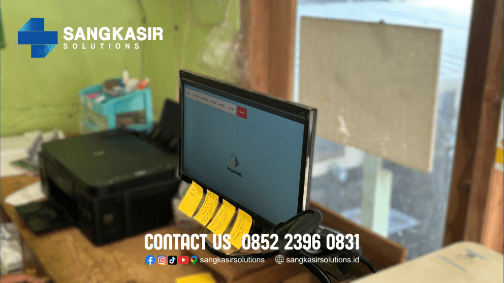 Program Kasir Repstart System di ART Undangan Dlingo Bantul Jogjakarta.
Sangkasir Solutions solusinya Aplikasi Kasir, Software Kasir, Program Kasir di Jogja