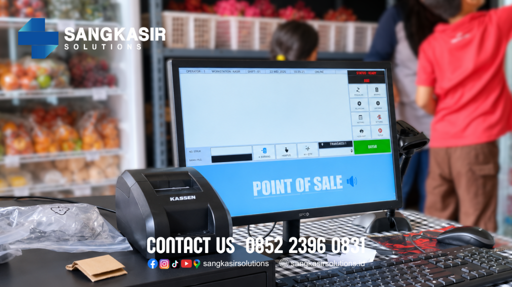Program Kasir Repstart System di Siska Frozen Fruit Cibinong Bogor