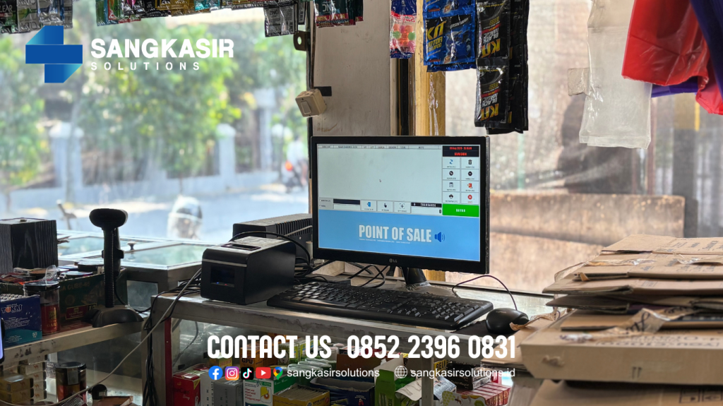 Komputer Kasir dan Program Kasir Repstart System di Toko Sembako AFI Mart Sleman Yogyakarta