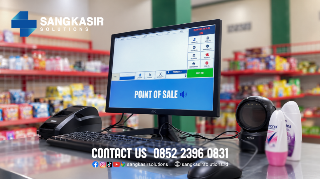 Paket Komputer Kasir Minimarket - Toko Kambali Gamping Sleman Yogyakarta