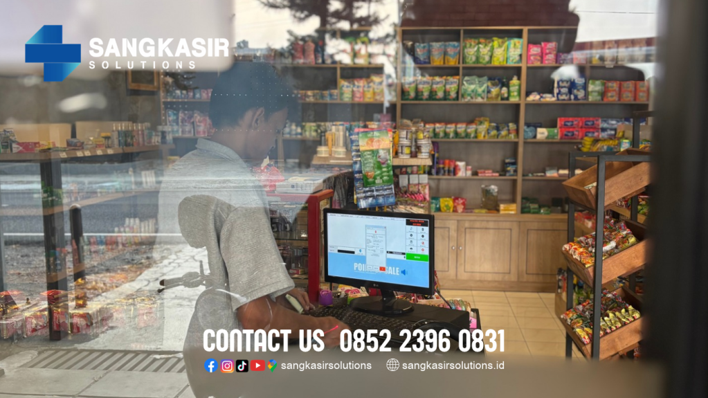 Sangkasir Solutions Tasikmalaya support Penggunaan Komputer Kasir dan Program Kasir Repstart System di Toko Sembako 21 Rajapolah Tasikmalaya