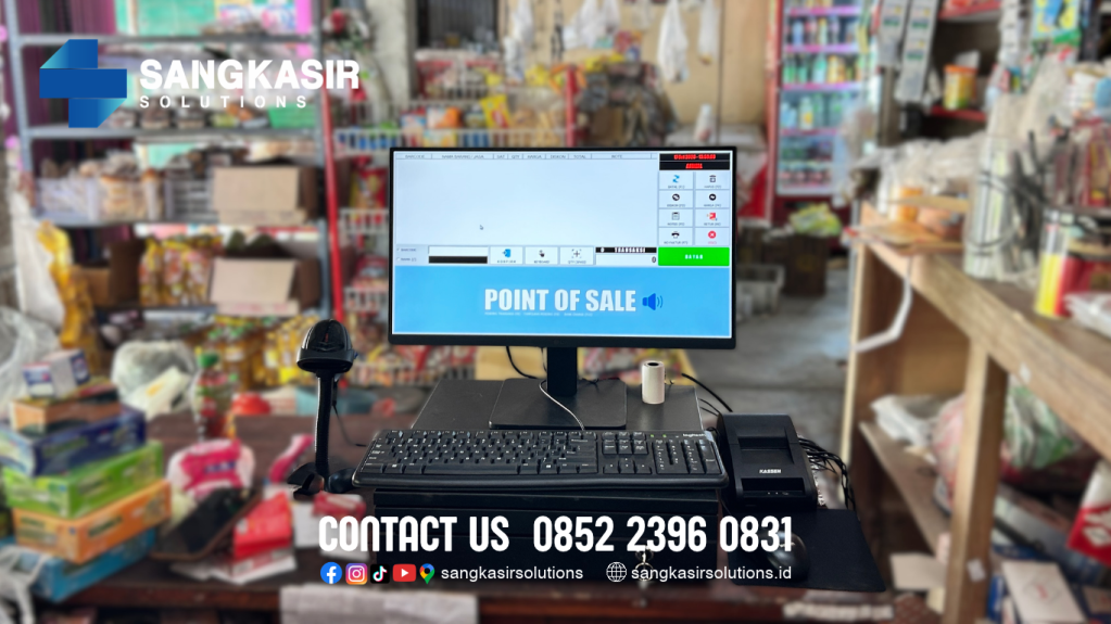 Komputer Kasir Toko Sembako Mulia Barokah Nanggulan Kulonprogo Yogyakarta
