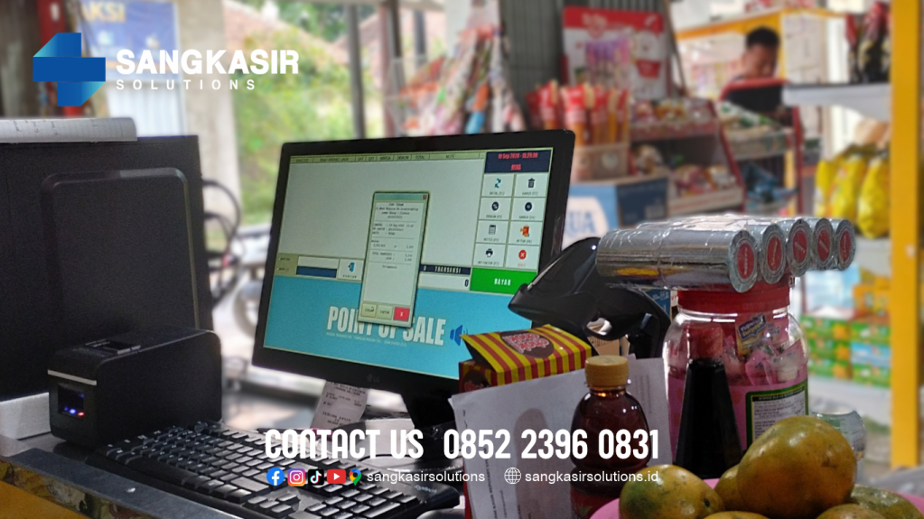 Sangkasir Solutions Cirebon Pemasangan Paket Komputer Kasir dan Program Kasir Repstart System di Toko Sembako Tekawe Lemahabang Cirebon