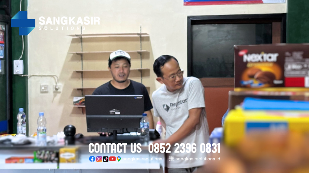 Pelatihan Komputer Kasir Minimarket - Toko Kambali Gamping Sleman Yogyakarta