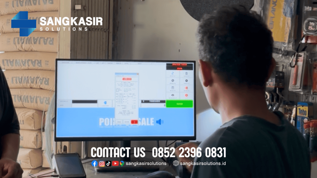 Penggunaan Program Kasir Toko Bangunan Repstart System di TB Marga Utama Gamping Sleman Yogyakarta