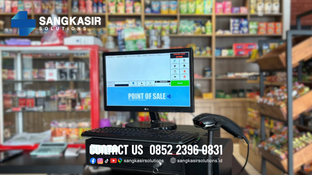 Sangkasir Solutions Tasikmalaya support Penggunaan Komputer Kasir dan Program Kasir Repstart System di Toko Sembako 21 Rajapolah Tasikmalaya